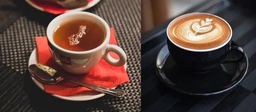 Comparison between Tea and Coffee: Caffeine, Acidity, and Health Benefits