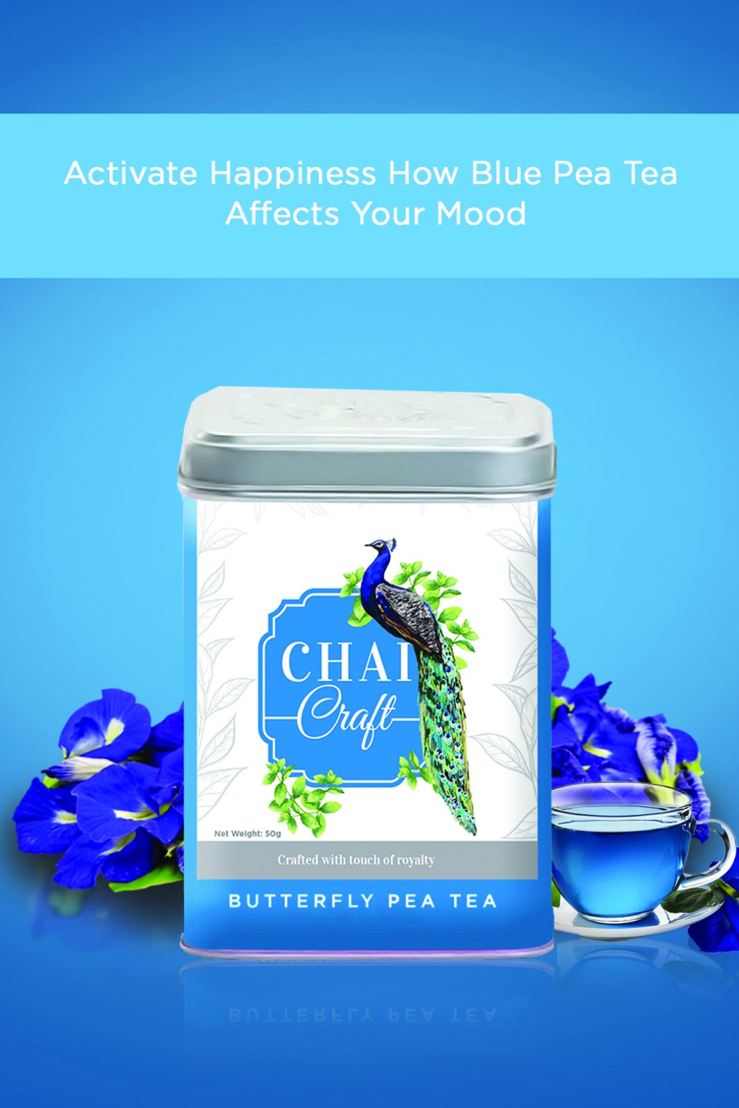 Activate Happiness: How Blue Pea Tea Affects Your Mood