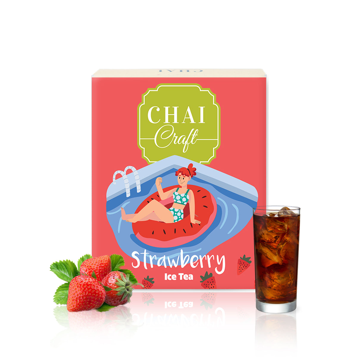 Strawberry Iced Tea Premix