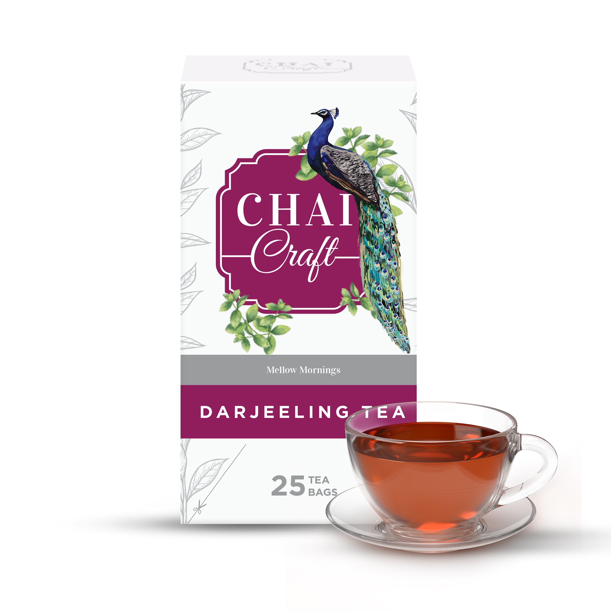 Chai Craft Darjeeling Tea 25 Teabags front image