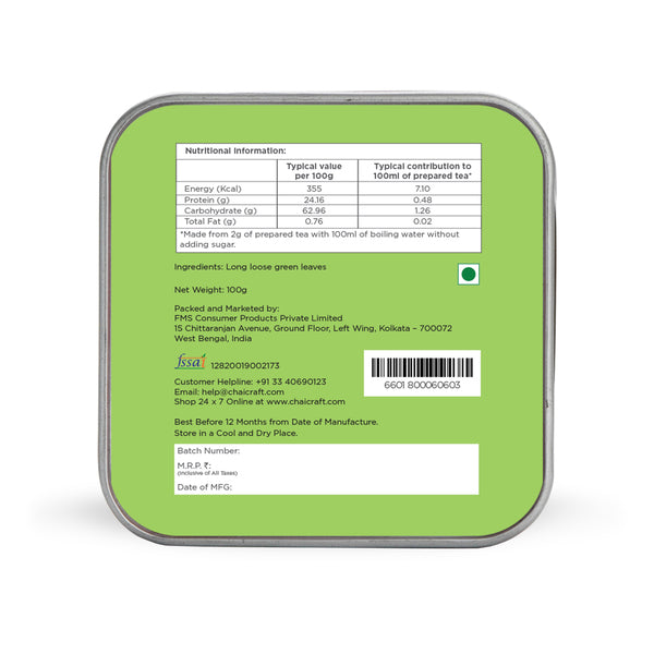 Green Tea Loose Leaf - 100g