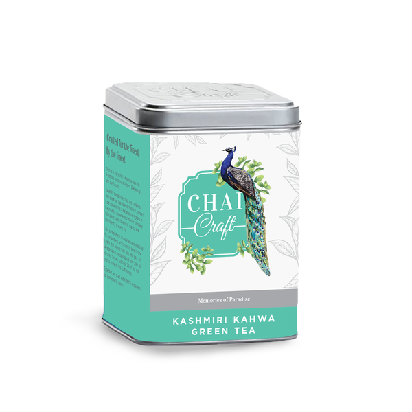 Kashmiri Kahwa Green Tea Box - Memories of Paradies