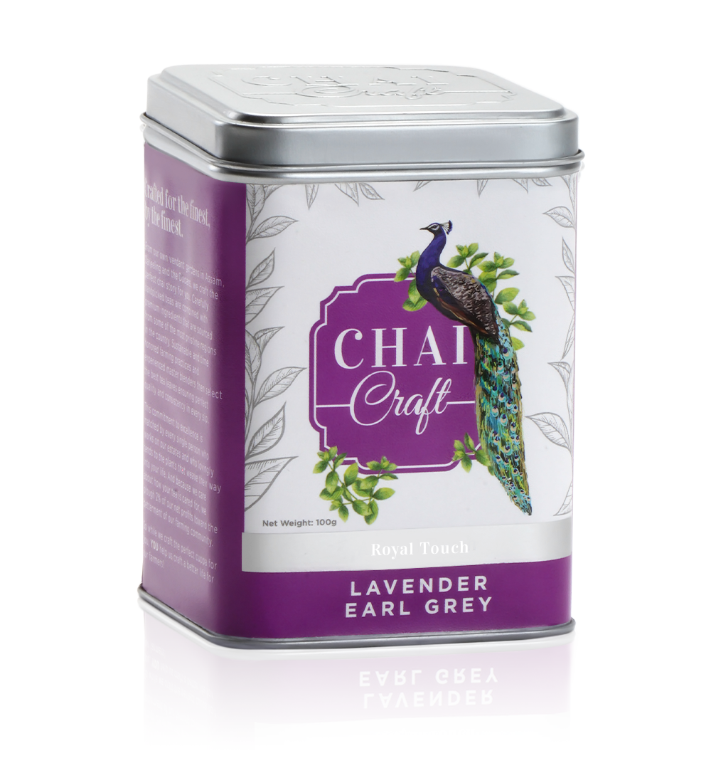 Lavender Earl Grey Tea Box