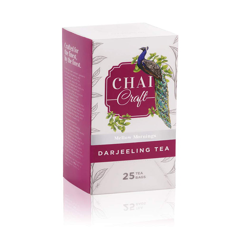 Chai Craft Darjeeling Tea 25 Teabags side view