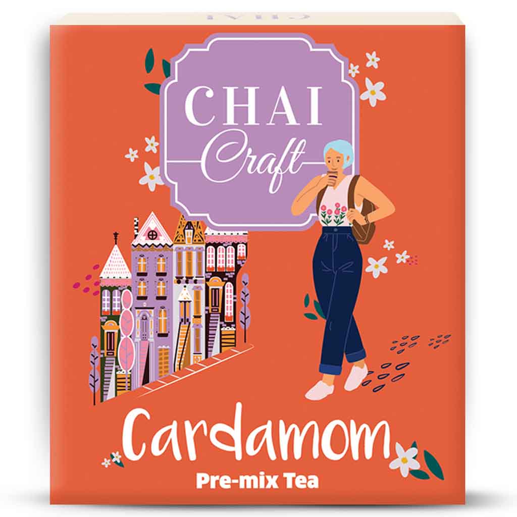 Chai Craft Instant Cardamom Tea box front view