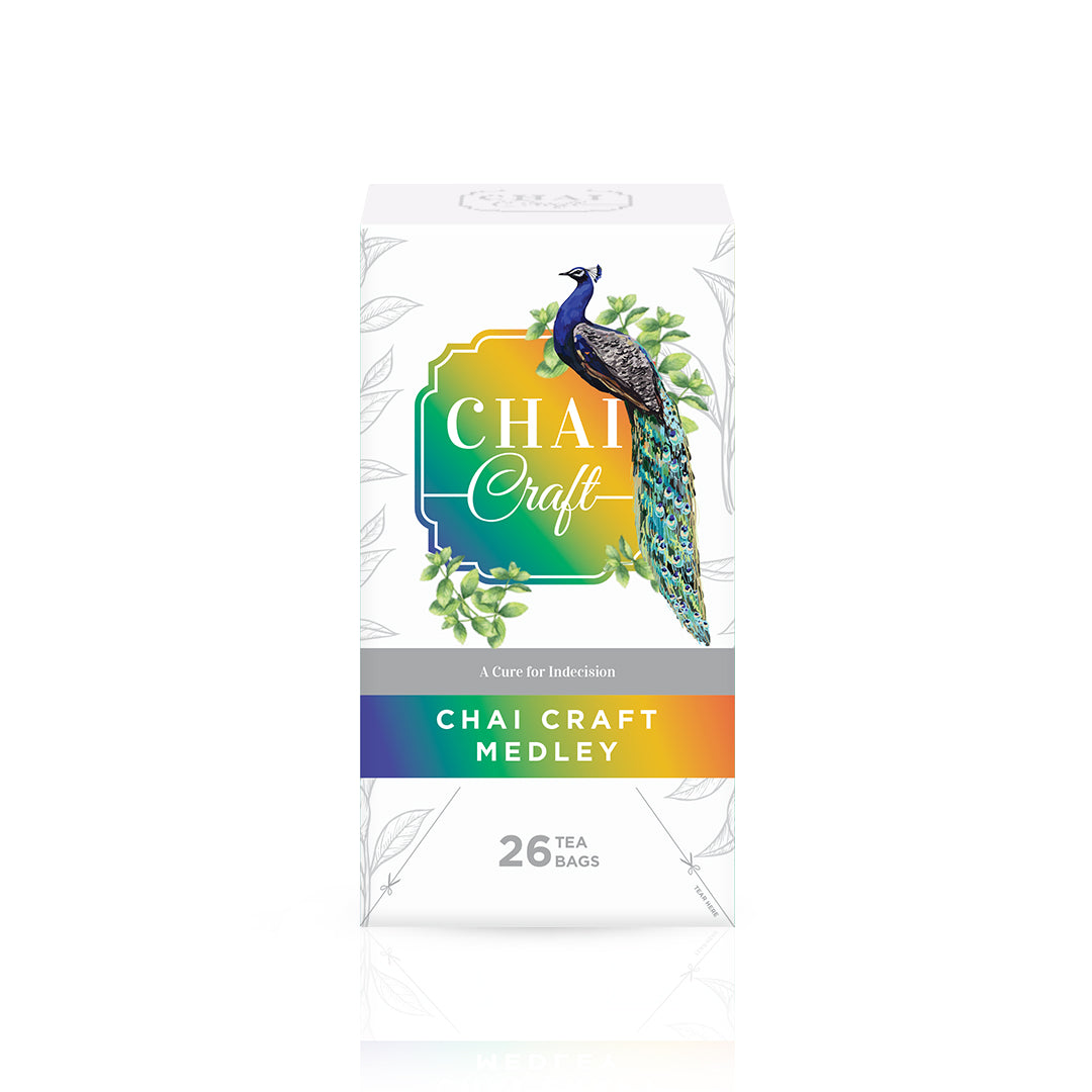 Chai Craft Medley 26 teabag box front view