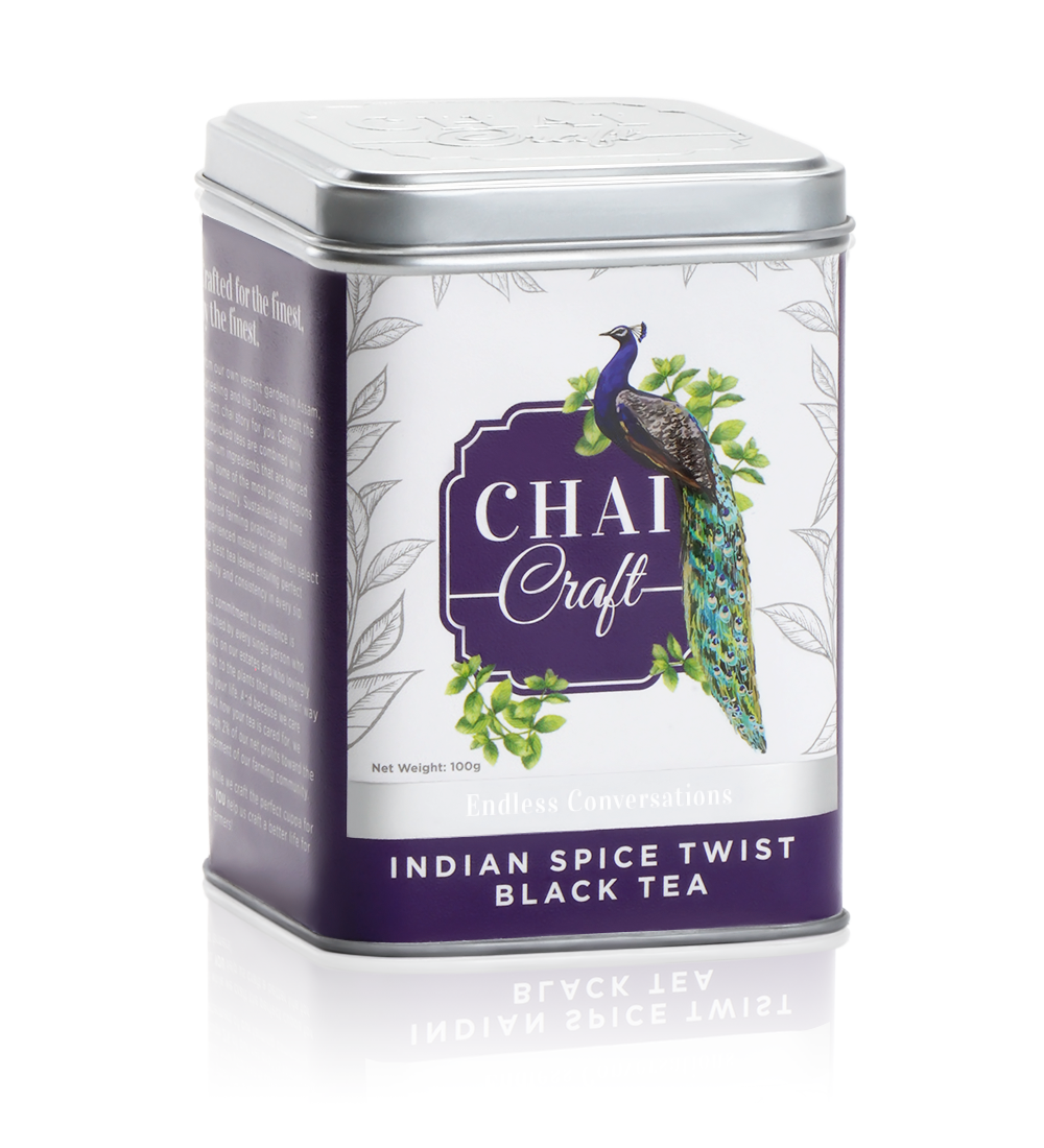Indian Spice Twist Black Tea Box