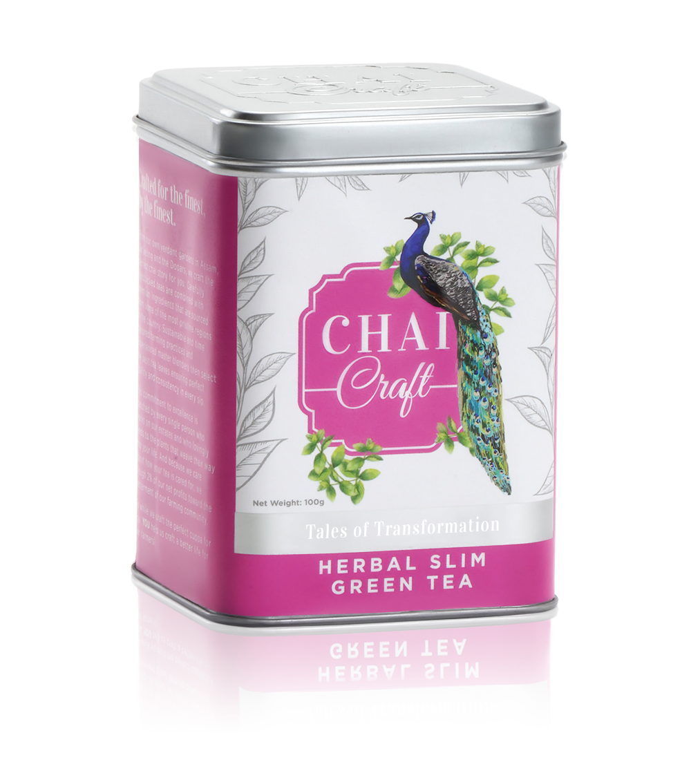 Herbal Slim Green Tea Box